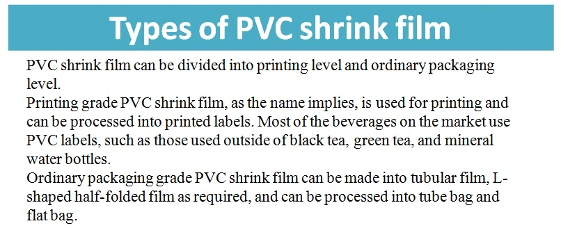 Small Boss PVC Compound Granules for Shrink Film