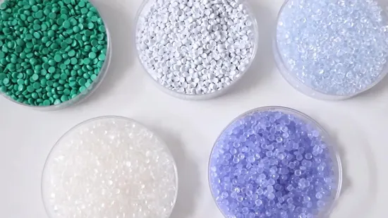 PVC High Transparent Rigid Granules for Shrink Film